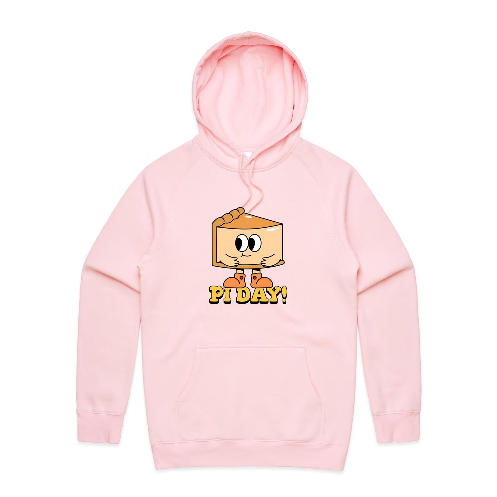 Pi Day - Mens Hoodie Pink Mens Hoodie Maths Printed In Australia