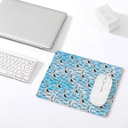 Dad Seagull Leather Mouse Pad Leather Mouse Pad animal Dad Printed Offshore