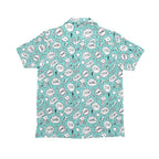 Comic Book Speech Bubbles Senior Kids Hawaiian Shirt Senior Kids Hawaiian Shirt 8-15 comic Printed Offshore
