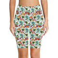 Surfing Safari Women's Bike Shorts With Side Pockets