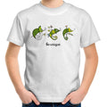 Chameleon, Be Unique - Kids Youth T-Shirt White Kids Youth T-shirt animal Printed In Australia