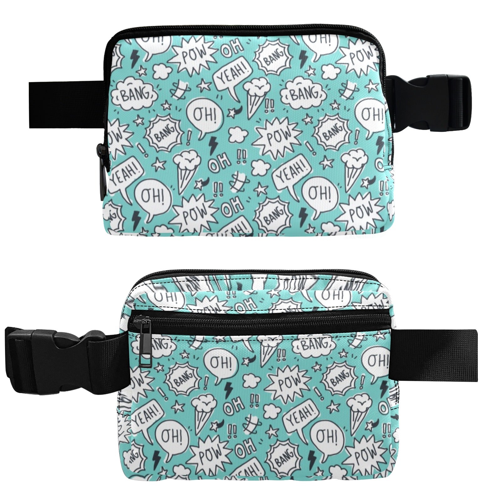 Comic Book Speech Bubbles - Belt Bag