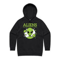 Aliens Don't Believe In You Either Women's AS Colour Hoodie