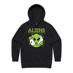 Aliens Don't Believe In You Either Women's AS Colour Hoodie