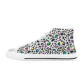 Animal Print In Colour Men's High Top Canvas Shoes US14 Men's Classic High Top Canvas Shoes Printed Offshore