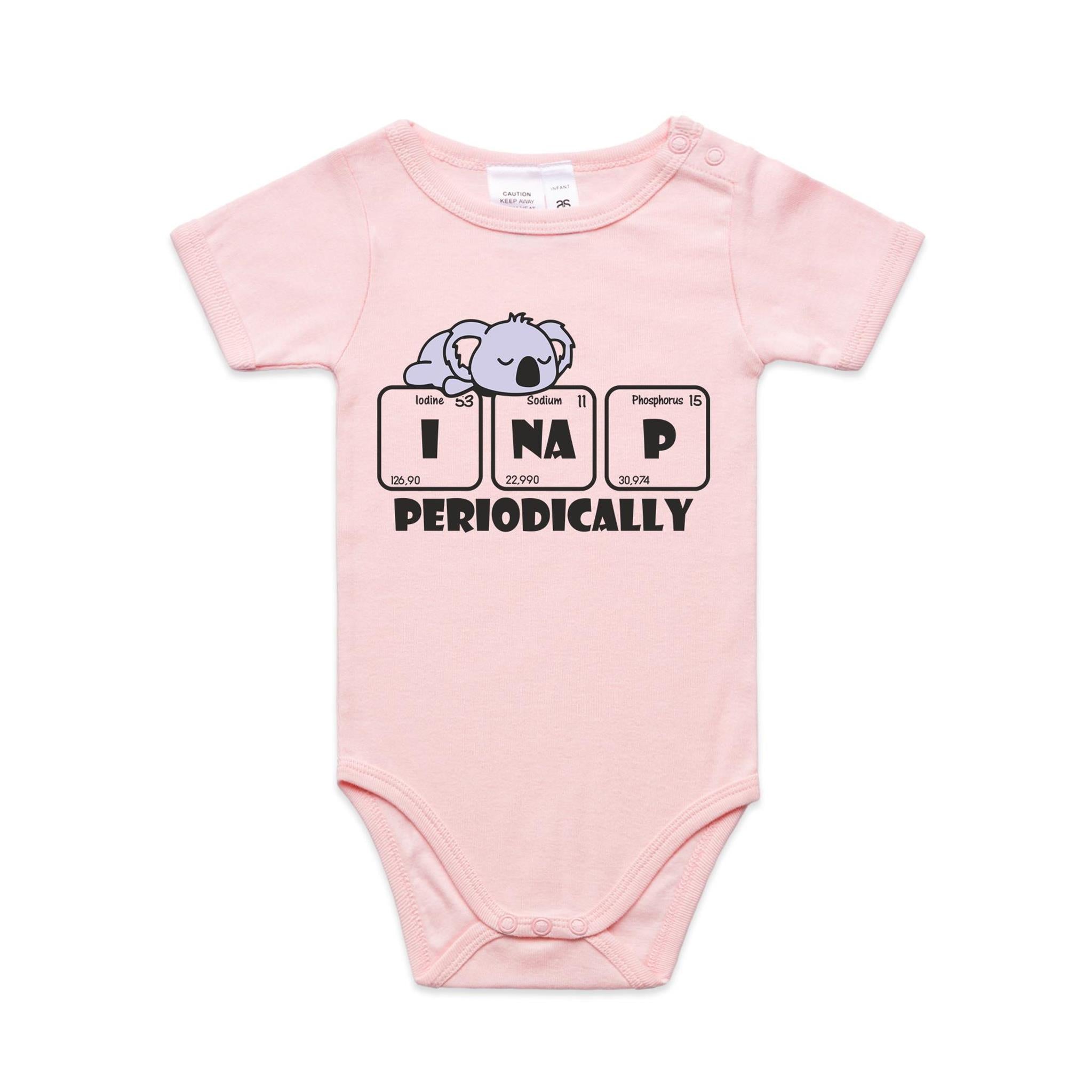 Koala I Nap Periodically Baby Bodysuit