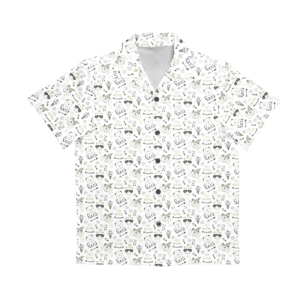 Bears Senior Kids Hawaiian Shirt