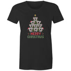 Koala Christmas Tree - Womens T-shirt