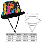 Colourful Cats - Kids Bucket Hat