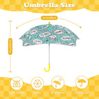 Comic Book Speech Bubbles Kids Safe Round Corner Umbrella Kids Safe Round Corner Umbrella comic Printed Offshore