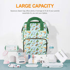 Parrots Multi-Function Backpack, Nappy / Diaper Bag Multi-function Backpack, Nappy / Diaper Bag animal Printed Offshore