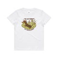 Dachshund, I've Got Friends In Low Places Kid's AS Colour T-shirt White Kids Youth T-shirt animal Printed In Australia