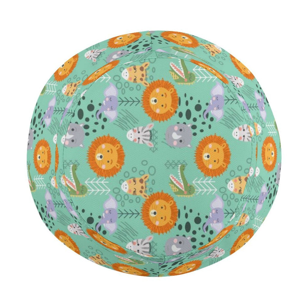 Safari Animals Kids Bucket Hat Kids Bucket Hat animal Printed Offshore