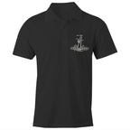 I'm Fine Drowning Thumbs Up AS Colour Chad Polo Shirt