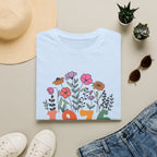 Turning 50, 1976 Vintage Floral Unisex Softstyle T-Shirt T-Shirt Australian Printer Birthday