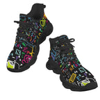 Colourful Maths Formulas Women's Twisted Sole Sneakers