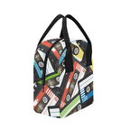 Cassette Tapes - Zipper Lunch Bag Zipper Lunch Bag Printed Offshore