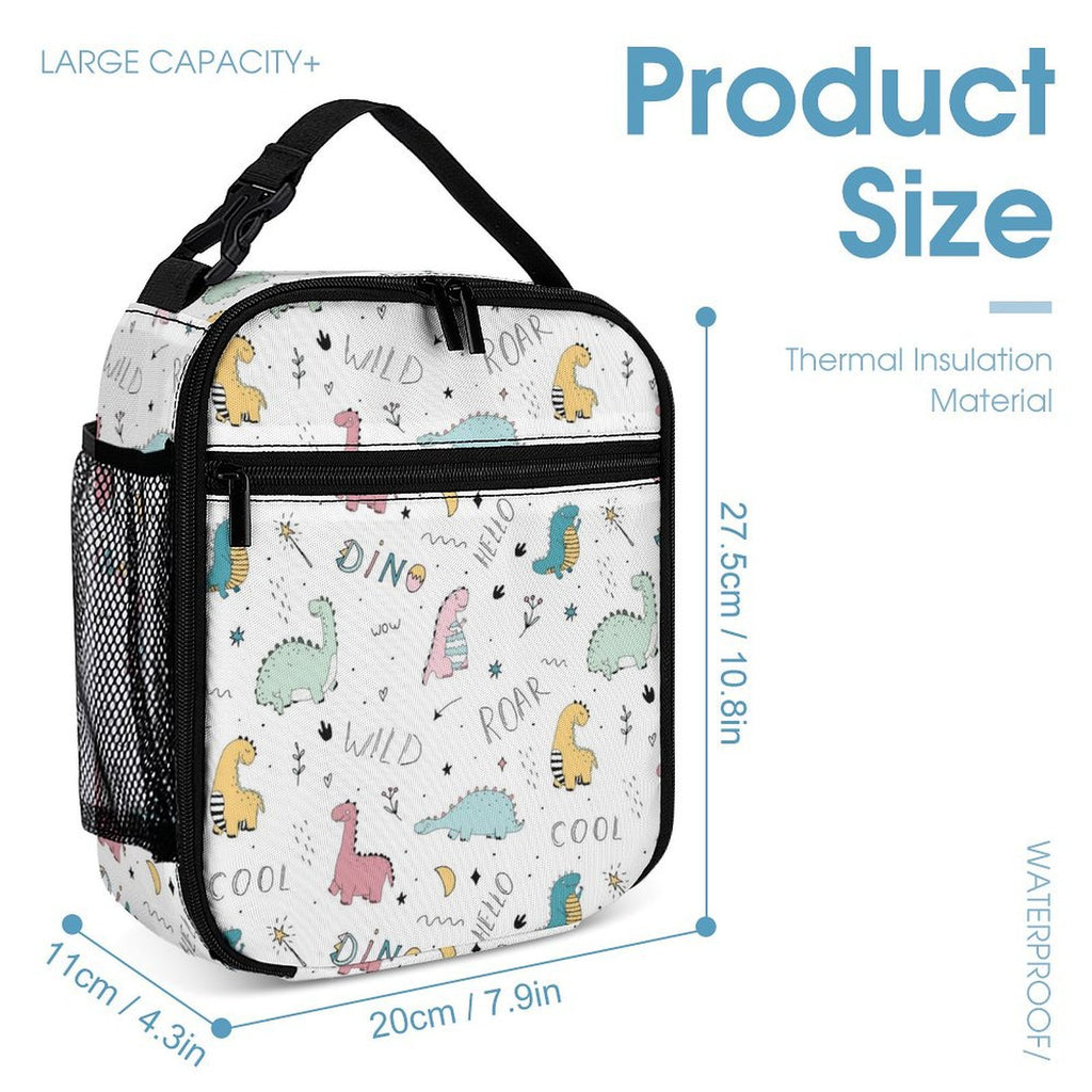 Quirky Dinosaurs Backpack, Lunch Bag & Pencil Case Set