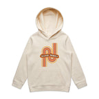 Good Vibes - Kids Hoodie Ecru Kids Hoodie Printed In Australia