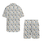 All About Space Men's Hawaiian Shirt & Shorts Set Men's Hawaiian Shirt & Shorts Set Printed Offshore Space