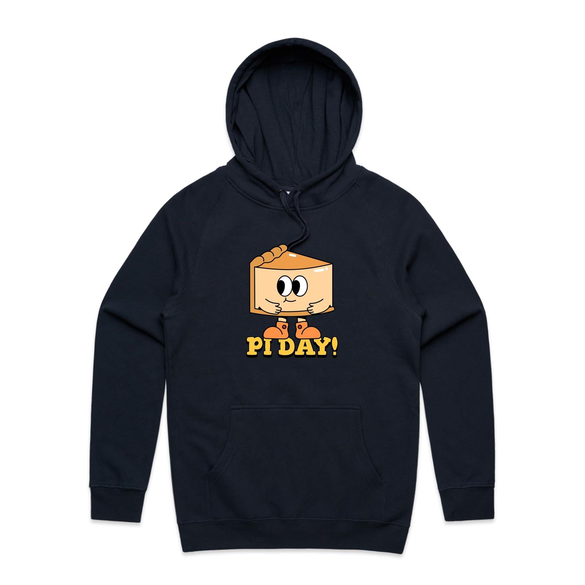 Pi Day - Mens Hoodie Navy Mens Hoodie Maths Printed In Australia
