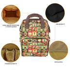 Retro Life - Multi-Function Backpack, Nappy / Diaper Bag