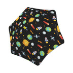 Busy Space Kids Safe Round Corner Umbrella One Size Kids Safe Round Corner Umbrella Printed Offshore Space