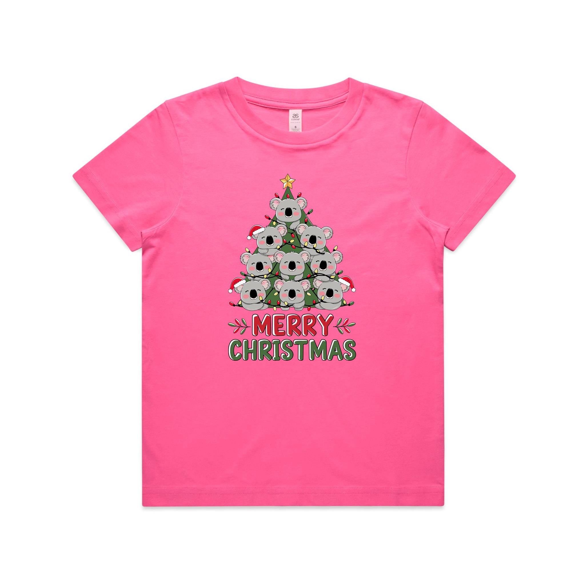 Koala Christmas Tree - Kids T-shirt