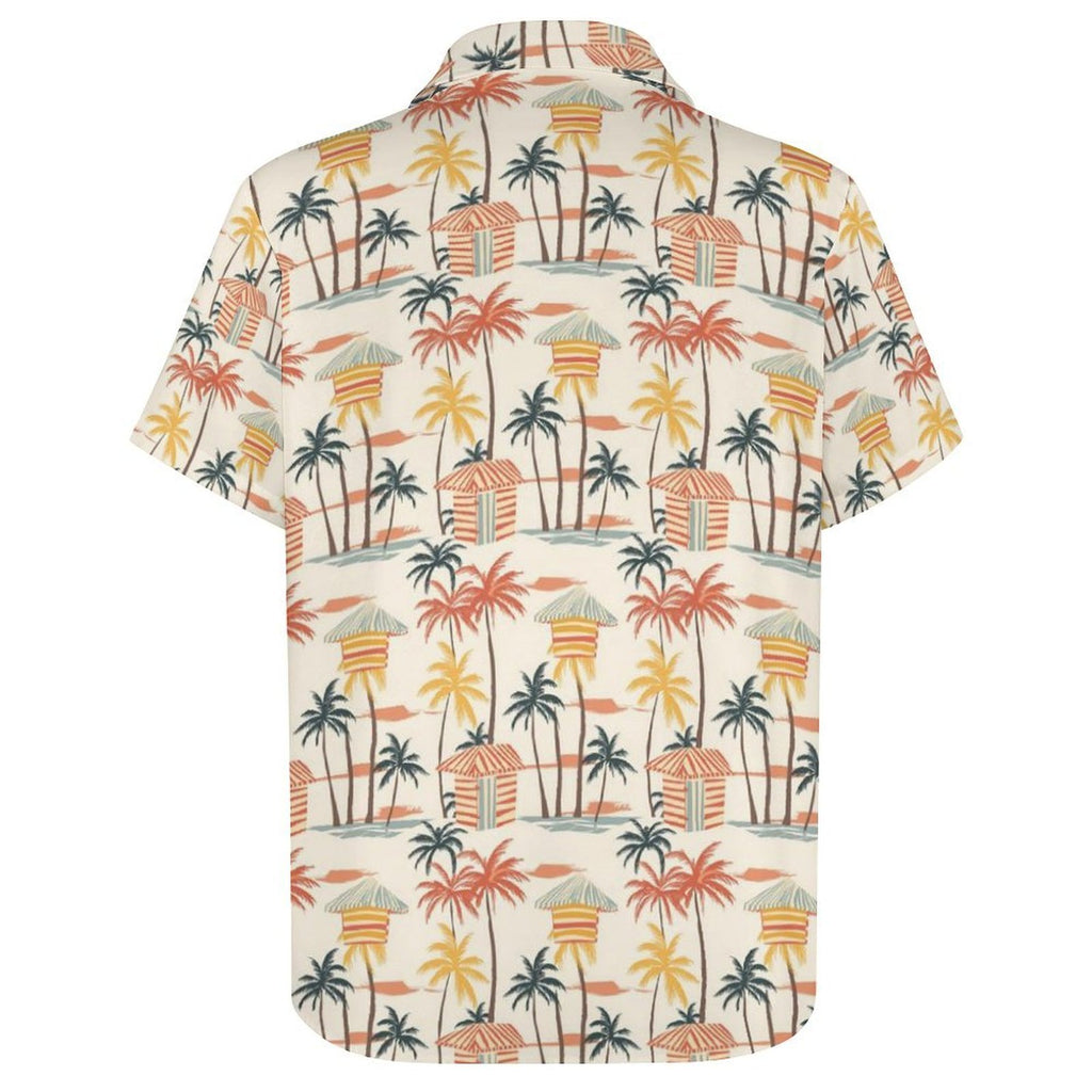 Beach Shack Women's Short-Sleeve Button Up Shirt Women's Short-Sleeve Button Up Shirt Printed Offshore Surf