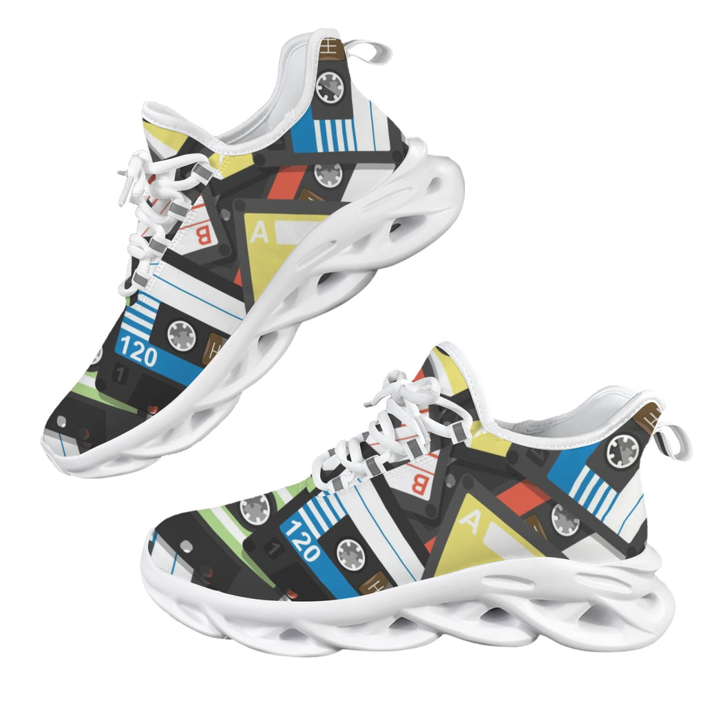 Cassette Tapes Women's Twisted Sole Sneakers