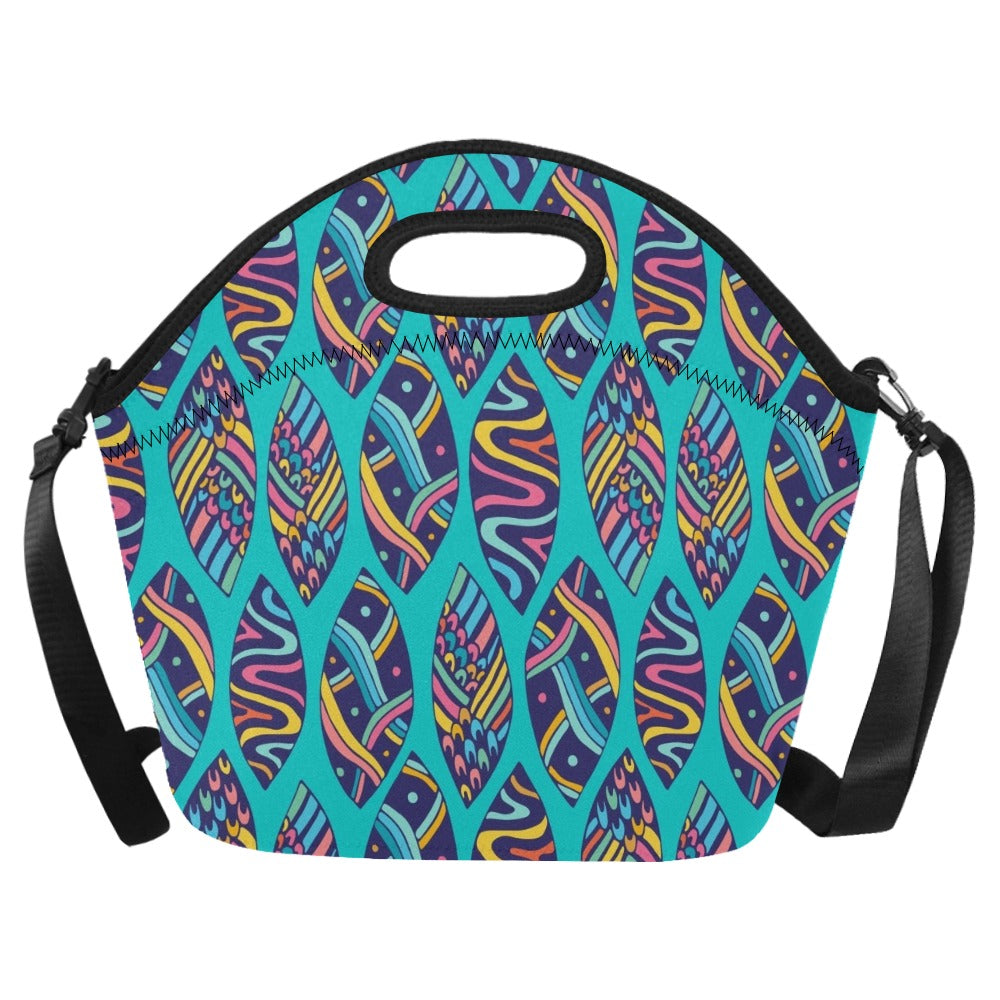 Aloha Surfboards - Neoprene Lunch Bag One Size Neoprene Lunch Bag Printed Offshore