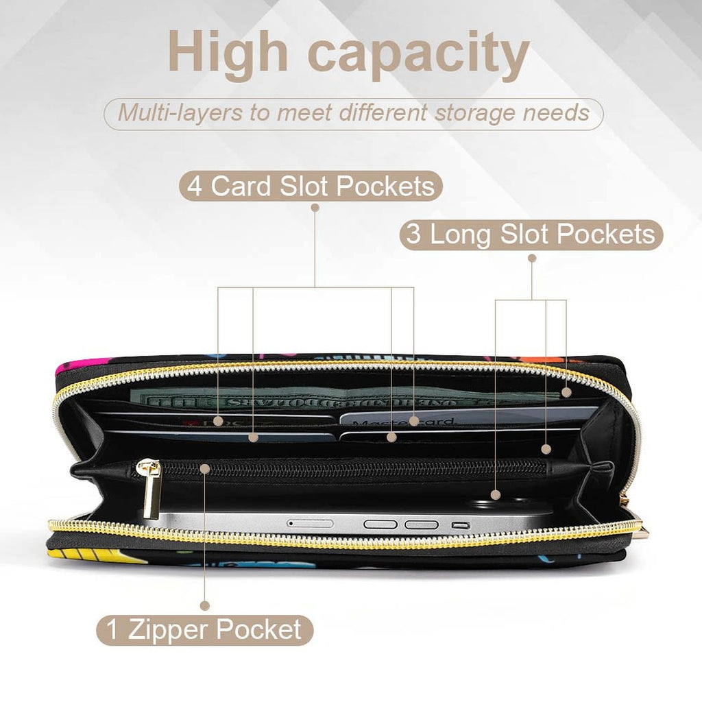 Colourful Cats -  PU Leather Wallet