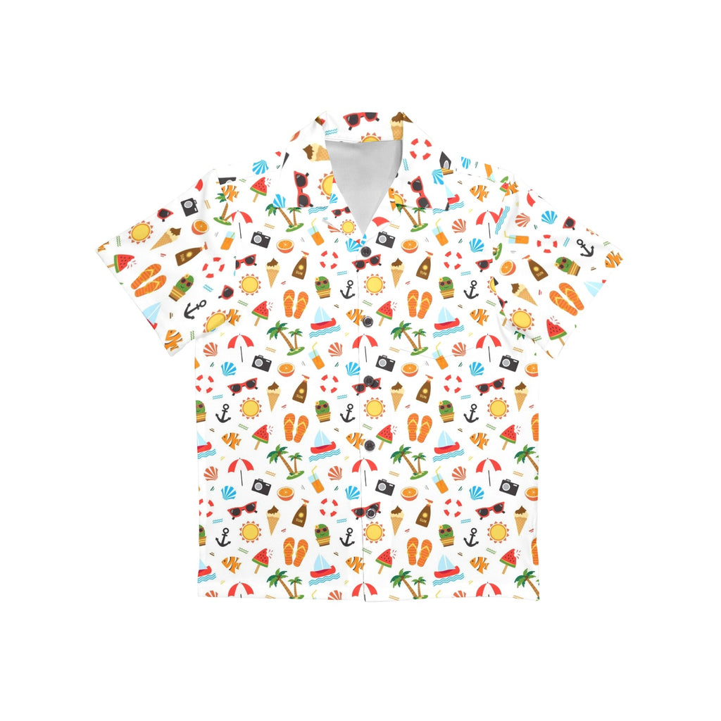 Beach Time Junior Kids Hawaiian Shirt