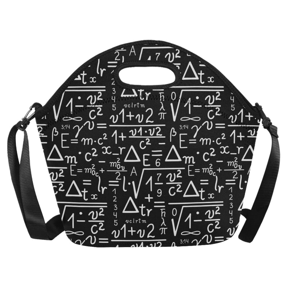 Mathematics - Neoprene Lunch Bag Neoprene Lunch Bag Printed Offshore