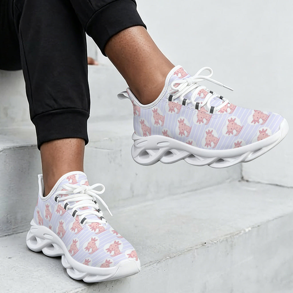 Axolotl Love Women's Twisted Sole Sneakers