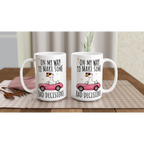 On My Way To Make Some Bad Decisions - White 15oz Ceramic Mug 15oz Mug animal Globally Fulfilled