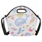 Under The Sea - Neoprene Lunch Bag Neoprene Lunch Bag Printed Offshore