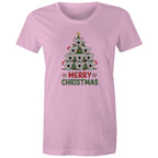 Koala Christmas Tree - Womens T-shirt