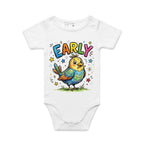 Early Bird AS Colour Baby Bodysuit