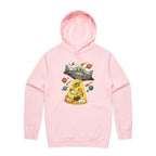 UFO Cat Abduction Men's AS Colour Hoodie Pink Mens Hoodie animal Printed In Australia Sci Fi