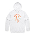 Forever Anxious Men's AS Colour Hoodie White Mens Hoodie Printed In Australia