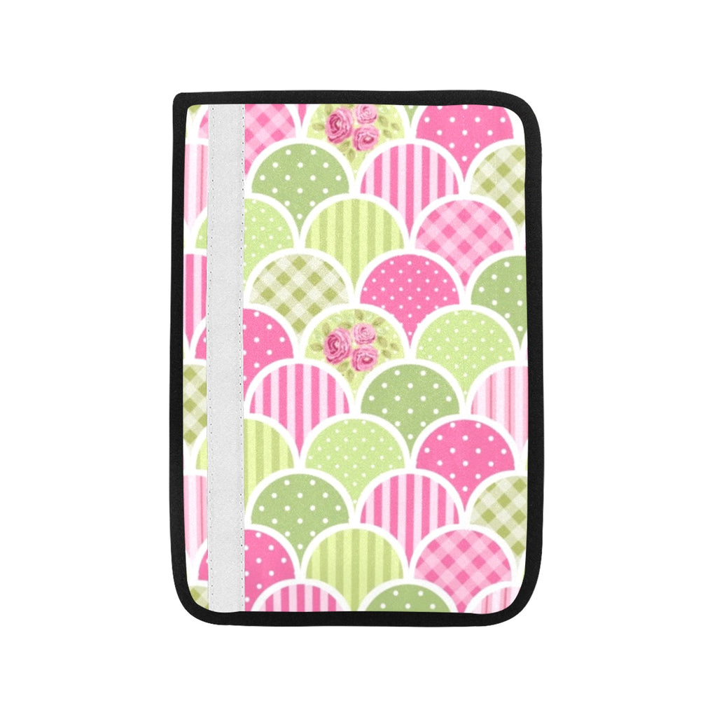 Floral Tabs Car Seat Belt Cover 7''x10'' (Pack of 2) Car Seat Belt Cover 7x10 (Pack of 2) Printed Offshore
