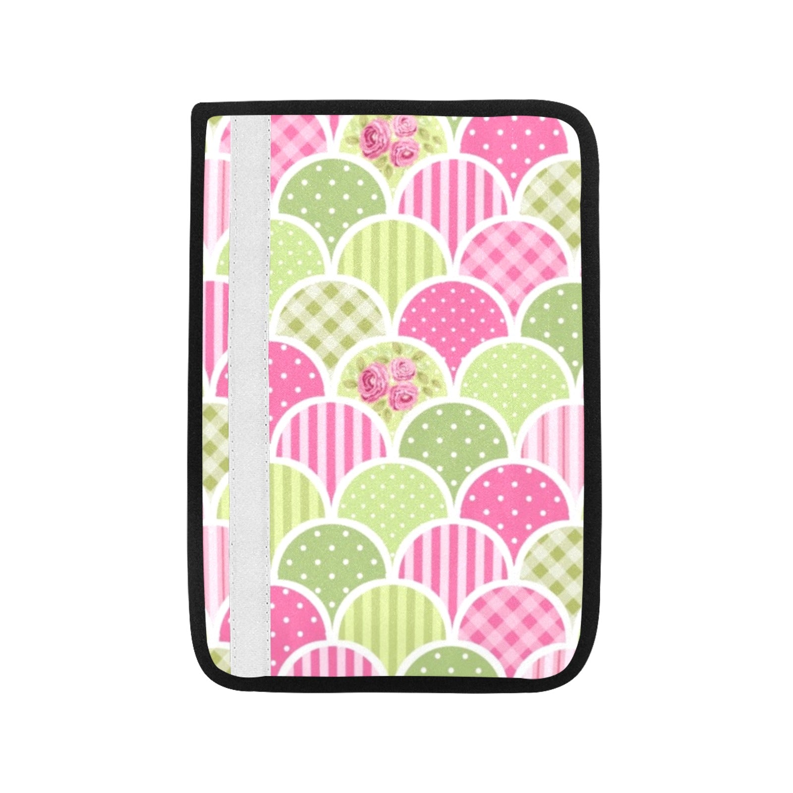 Floral Tabs Car Seat Belt Cover 7''x10'' (Pack of 2) Car Seat Belt Cover 7x10 (Pack of 2) Printed Offshore