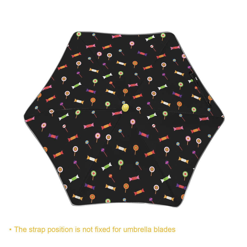 Candy Kids Safe Round Corner Umbrella Kids Safe Round Corner Umbrella Food Printed Offshore