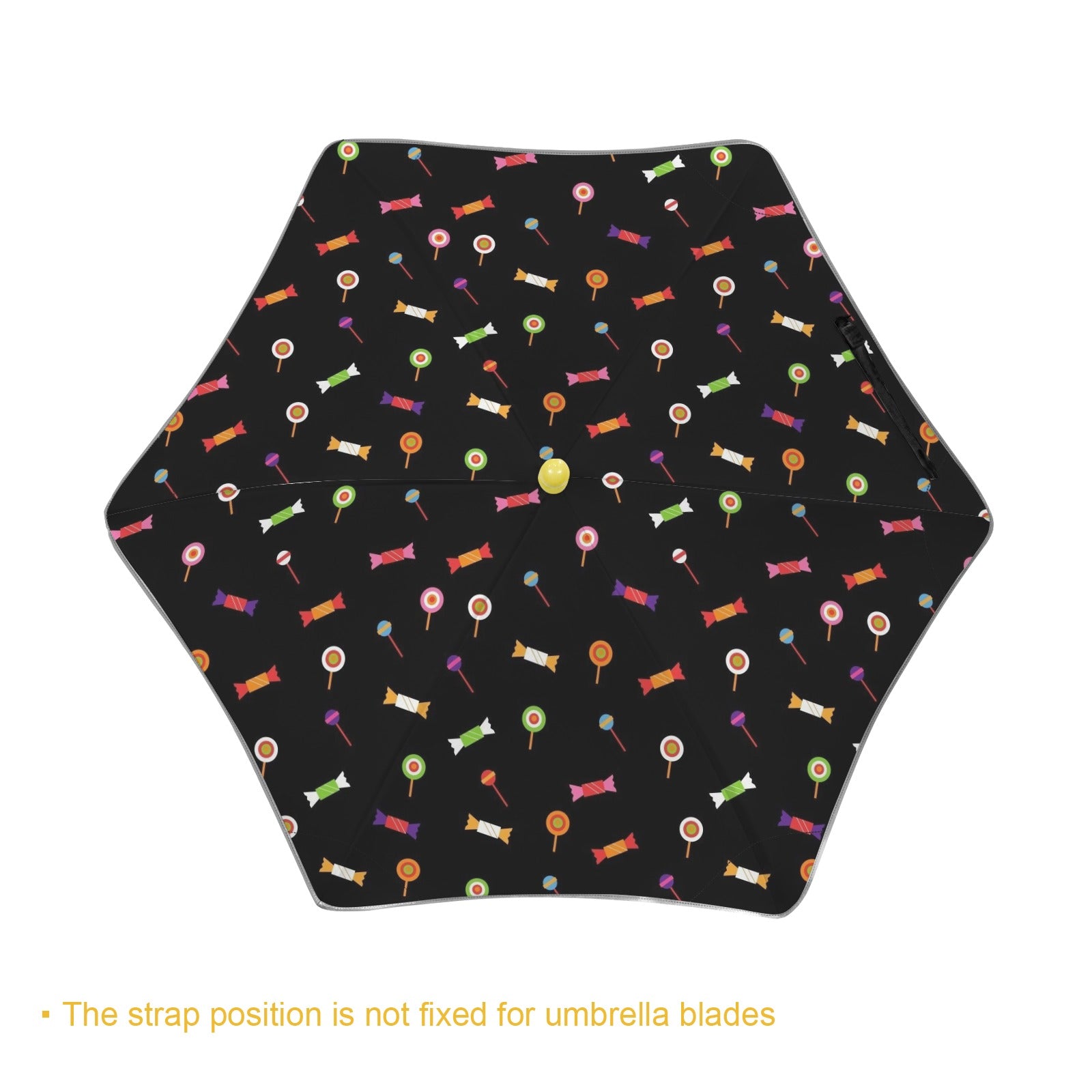 Candy Kids Safe Round Corner Umbrella Kids Safe Round Corner Umbrella Food Printed Offshore