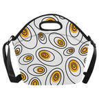 Abstract Eggs - Neoprene Lunch Bag Neoprene Lunch Bag Printed Offshore