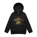 Retro UFO Kid's AS Colour Hoodie