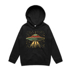 Retro UFO Kid's AS Colour Hoodie