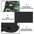 Jungle Leaves Women's Twisted Sole Sneakers
