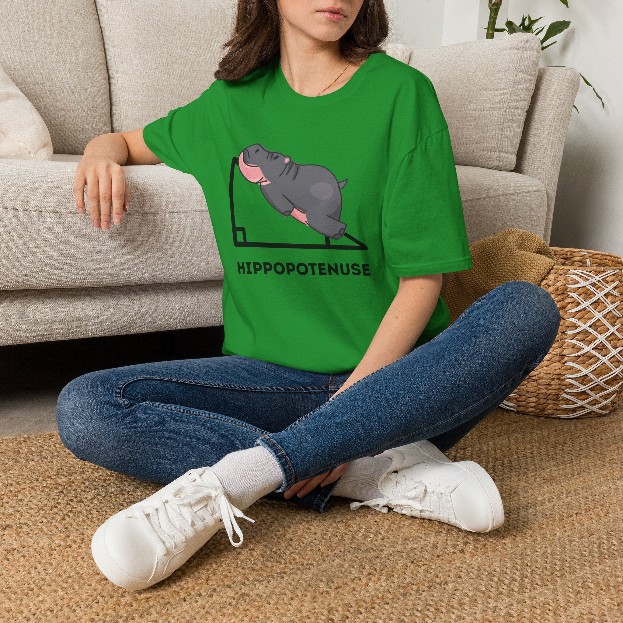 Hippopotenuse Hypotenuse Hippo Unisex T-shirt